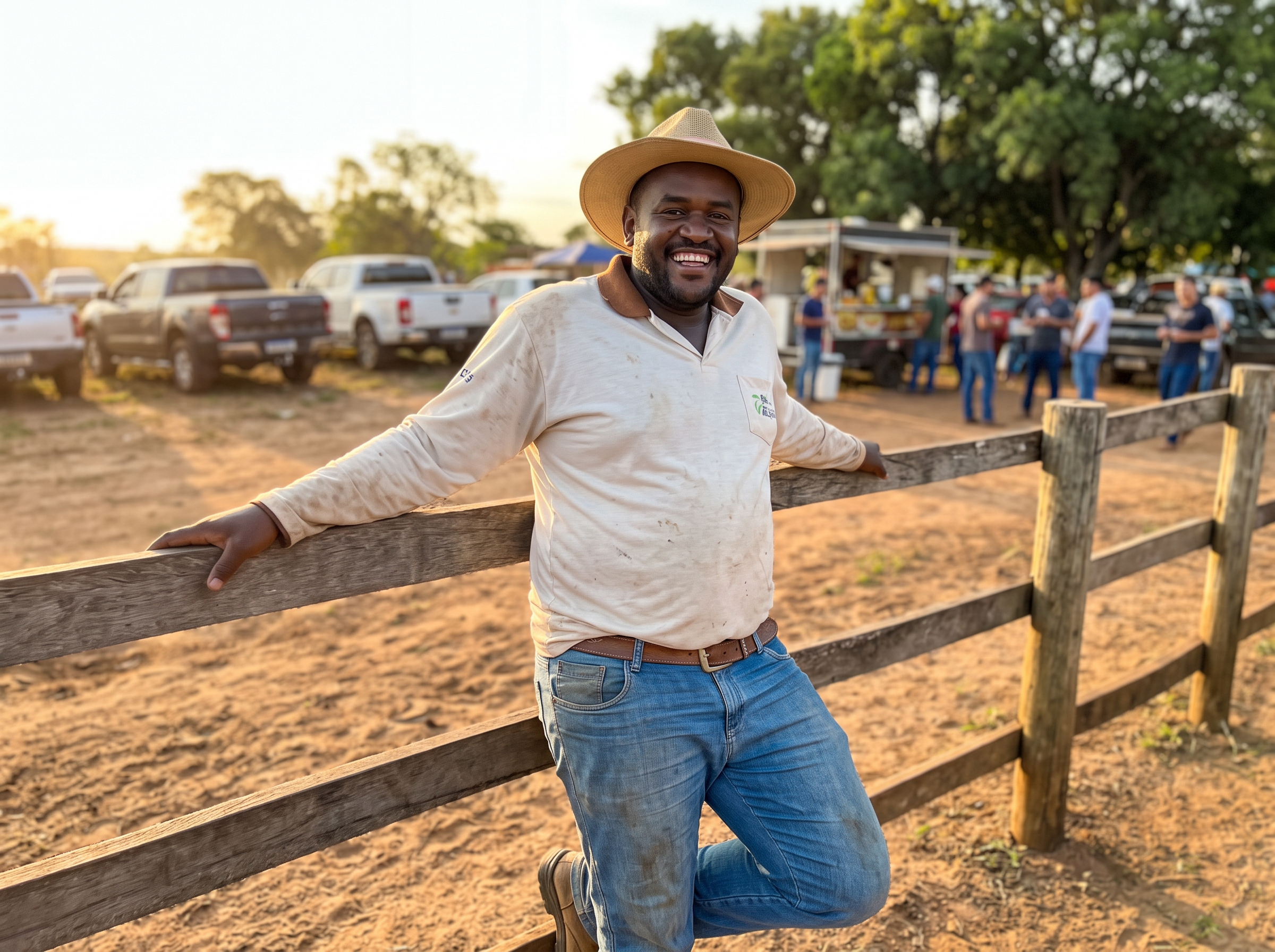 Jorgim Agro Boy em ambiente sertanejo